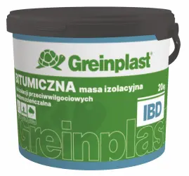Bitumen insulation mass, water-diluted GREINPLAST IBD