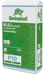 Universal glue for ceramic tiles P10 GREINPLAST P10