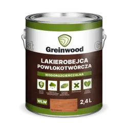 FILM FORMING WATER-THINNABLE VARNISH STAIN Greinplast WLW