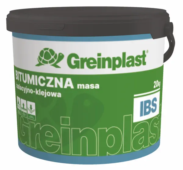 Bitumen insulation and gluing mass, water-diluted GREINPLAST IBS