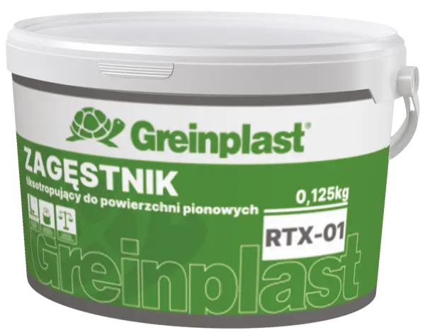 Thixotropic thickener for vertical surfaces GREINPLAST RTX-01