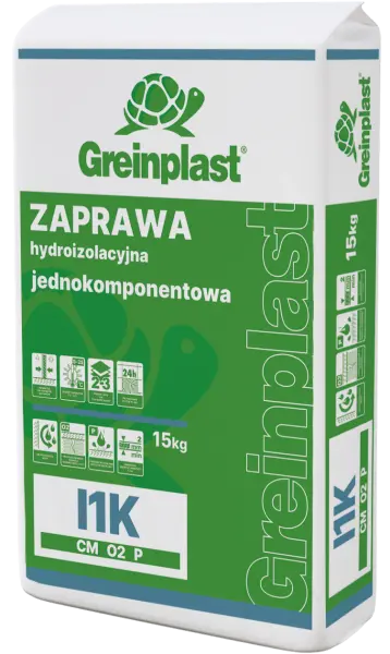 Single-component hydroinsulating mortar GREINPLAST I1K