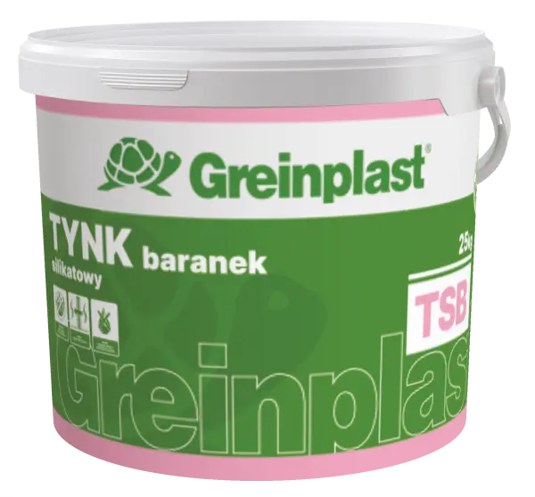 Silicate dashed plaster GREINPLAST TSB