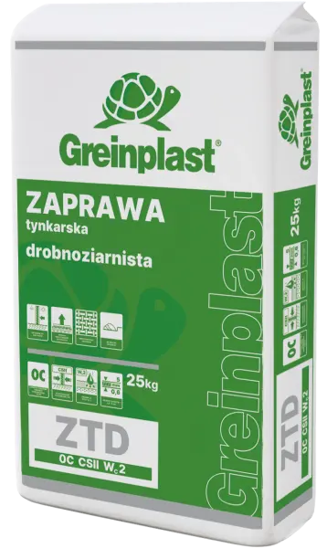 Fine-grained plaster mortar GREINPLAST ZTD